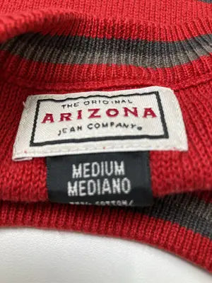 THE ORIGINAL ARIZONA JEAN COMPANY/ニット/セーター/トップス/レッド/M