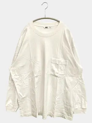 UNIQLO U/ユニクロユー/Tシャツ/カットソー/トップス/ホワイト/XXL