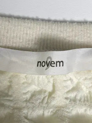 novem/ノヴェム/Tシャツ/カットソー/トップス/アイボリー/F