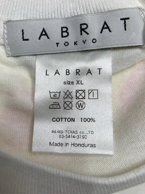 LABRAT TOKYO/Tシャツ/カットソー/トップス/ホワイト/XL
