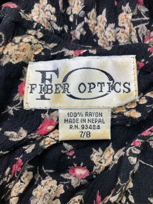 FIBER OPTICS/ワンピース/ワンピース/ドレス/ブラック/7/8