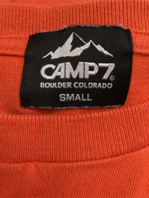 CAMP7/キャンプセブン/Tシャツ/カットソー/トップス/オレンジ/S