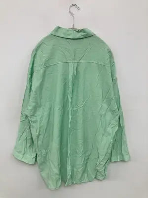 ZARA/ザラ/シャツ/ブラウス/トップス/ライトグリーン/EUR L