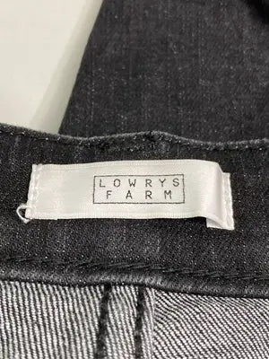 LOWRYS FARM/ローリーズファーム/デニムパンツ/パンツ/ブラック/縦S 横M-