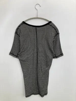 ATTACHMENT/Tシャツ/カットソー/トップス/ブラック