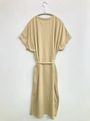 UNIQLO/ユニクロ/ワンピース/ワンピース/ドレス/ベージュ/L