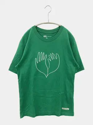 UNIQLO/ユニクロ/Tシャツ/カットソー/トップス/グリーン/M