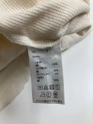 LUPILIEN/ルピリアン/Tシャツ/カットソー/トップス/アイボリー/F