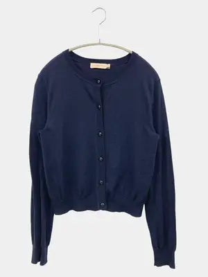 Tory Burch/トリーバーチ/カーディガン/ボレロ/トップス/ネイビー/M/M