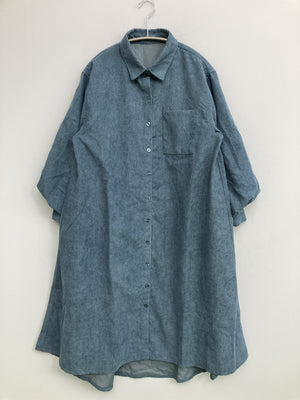 シャツ/ブラウス/トップス/スカイブルー/M