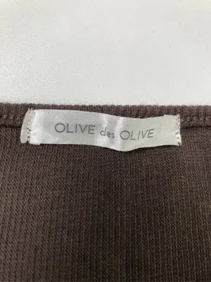 OLIVE des OLIVE/オリーブデオリーブ/Tシャツ/カットソー/トップス/ブラウン/F