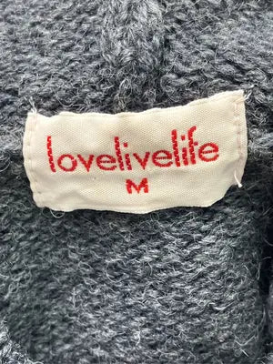 lovelivelife/パーカー/トップス/グレー/M