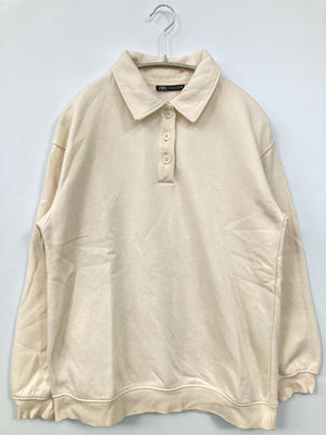 ZARA/ザラ/ポロシャツ/トップス/ホワイト/S