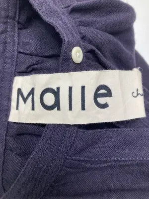 Malle/マル/シャツ/ブラウス/トップス/ネイビー/F