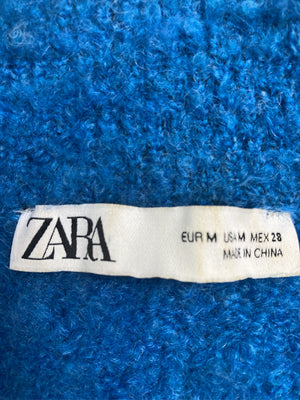 ZARA/ザラ/ニット/セーター/トップス/スカイブルー/M
