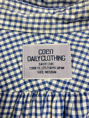 coen/コーエン/シャツ/ブラウス/トップス/ブルー/M