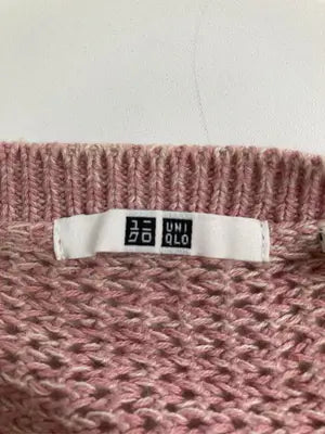 UNIQLO/ユニクロ/ニット/セーター/トップス/ピンク/M