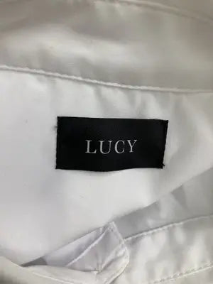 LUCY/ルーシー/ビジネスシャツ/トップス/ホワイト/M