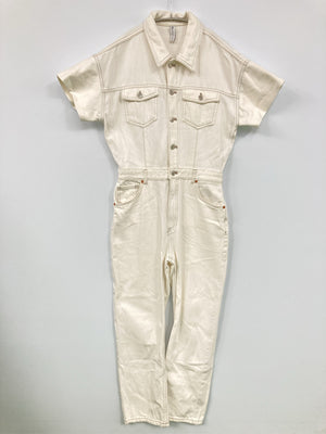 ZARA/ザラ/つなぎ/オールインワン/オールインワン・サロペット/ホワイト/M