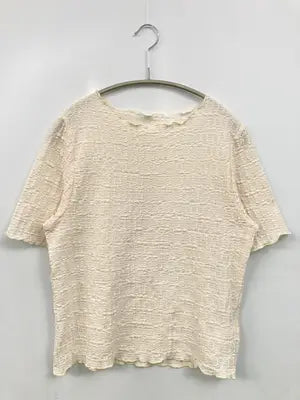 Melan Cleuge/メランクルージュ/Tシャツ/カットソー/トップス/アイボリー/M
