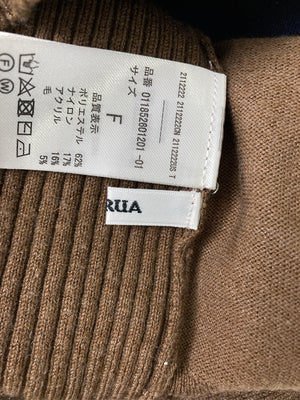 MURUA/ムルーア/ニット/セーター/トップス/ブラウン/F