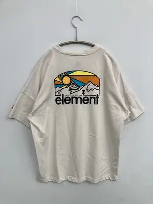 ELEMENT/エレメント/Tシャツ/カットソー/トップス/ホワイト/M