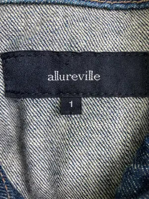 allureville/デニムジャケット/ジャケット/アウター/ネイビー/1