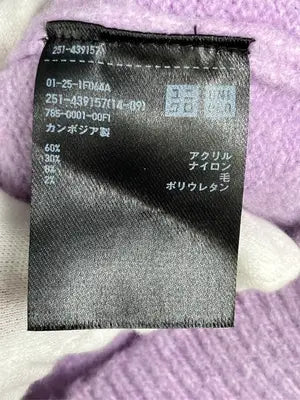 UNIQLO/ユニクロ/カーディガン/ボレロ/トップス/パープル/S