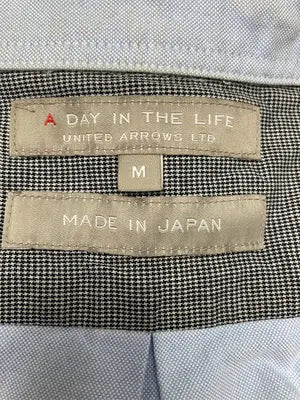 A day in the life/シャツ/ブラウス/トップス/スカイブルー/M