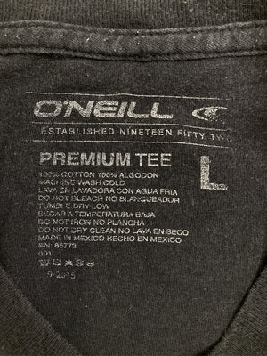 O`NEILL/オニール/Tシャツ/カットソー/トップス/ブラック/L