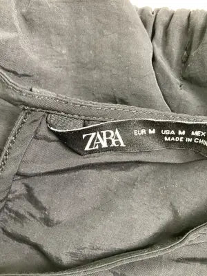 ZARA/ザラ/ノースリーブ/トップス/ブラック/M