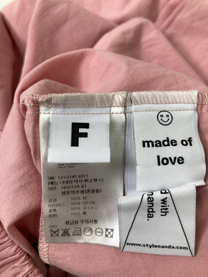 STYLE NANDA/スタイルナンダ/スラックス/パンツ/ピンク/F