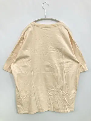 Tシャツ/カットソー/トップス/ベージュ/XL
