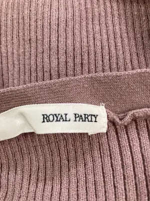 ROYAL PARTY/ロイヤルパーティー/ニット/セーター/トップス/ピンク/F