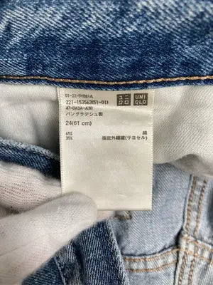 UNIQLO/ユニクロ/デニムパンツ/パンツ/ブルー/24(61cm)