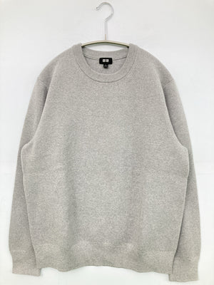 UNIQLO/ユニクロ/ニット/セーター/トップス/グレー/L