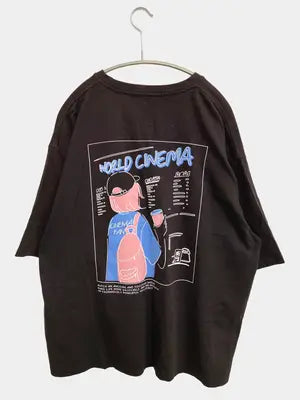 Thruxton/スラクストン/Tシャツ/カットソー/トップス/ブラック/LL