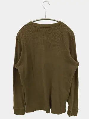 UNIQLO/ユニクロ/Tシャツ/カットソー/トップス/カーキ/M