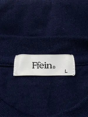 Ffein/Tシャツ/カットソー/トップス/ネイビー/L