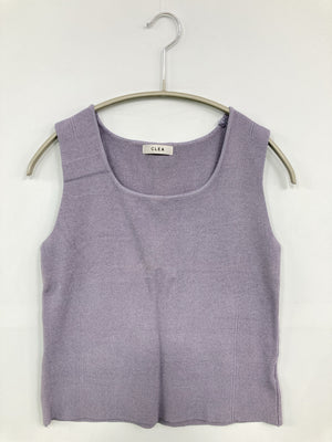 CLEA/クレア/タンクトップ/トップス/パープル/F