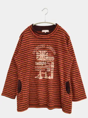 Cahier Sauvage/Tシャツ/カットソー/トップス/オレンジ/M