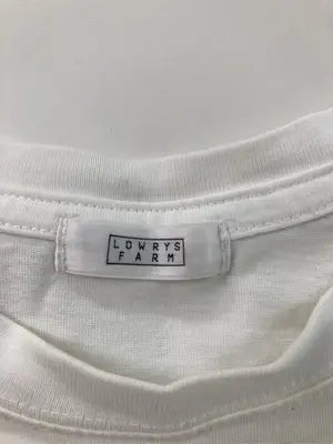 LOWRYS FARM/ローリーズファーム/Tシャツ/カットソー/トップス/ホワイト/F