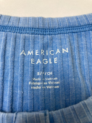 AMERICAN EAGLE/アメリカンイーグル/Tシャツ/カットソー/トップス/スカイブルー/S