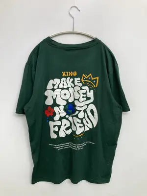 Tシャツ/カットソー/トップス/グリーン/M