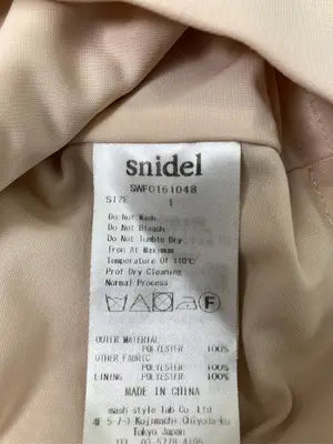 SNIDEL/スナイデル/ワンピース/ワンピース/ドレス/ベージュ/1