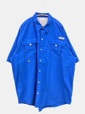 Columbia/コロンビア/シャツ/ブラウス/トップス/ブルー/XL