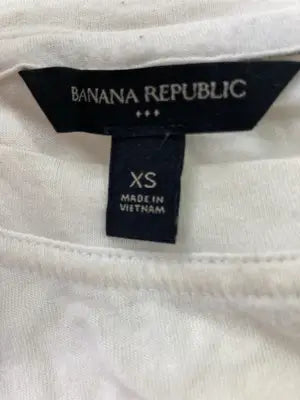 banana republic/バナナリパブリック/Tシャツ/カットソー/トップス/ホワイト/XS