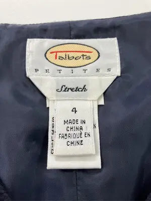 Talbots petites/ベスト/トップス/ネイビー/4