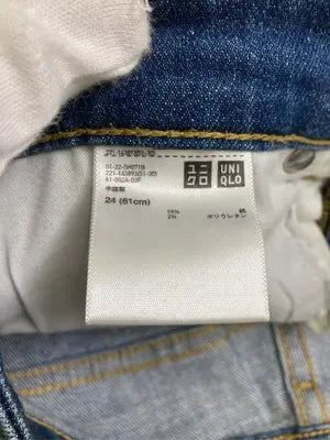 UNIQLO/ユニクロ/デニムパンツ/パンツ/ブルー/24 (61cm)