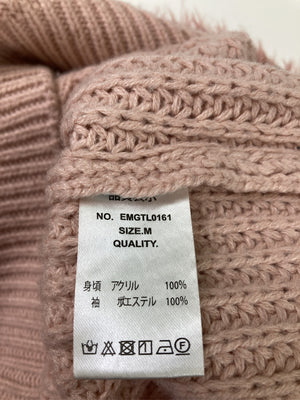 Emsexcite/エムズエキサイト/ニット/セーター/トップス/ピンク/M